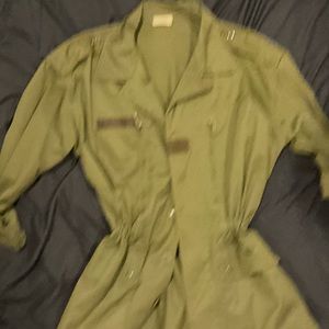 Army-Style Peplum Jacket